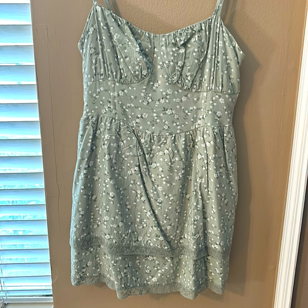 Floral mini dress